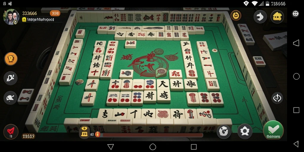 Screenshot gameplay Mahjong di 333666 menunjukkan aksi seru dan strategi.