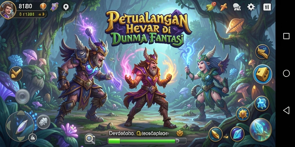 Tampilan menarik dari gameplay 8180 di dunia petualangan.