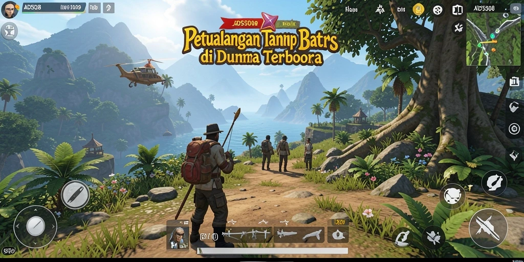 Tangkapan layar menampilkan gameplay mendebarkan di dunia terbuka.