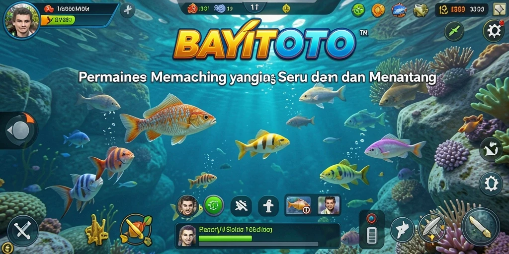 Tampilan gameplay seru dari game memancing BAYITOTO.