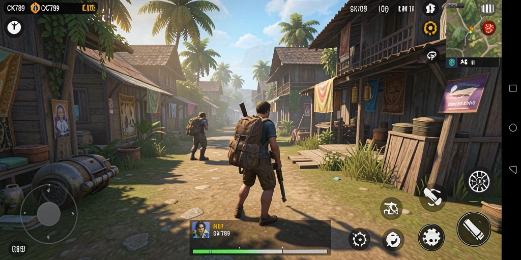 Tampilan gameplay CK789 yang menarik dan interaktif dalam simulasi kehidupan.