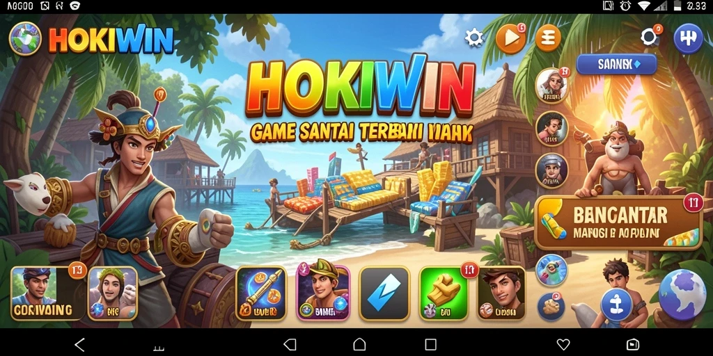 Tampilan gameplay HOKIWIN yang menarik dan mengasyikkan.