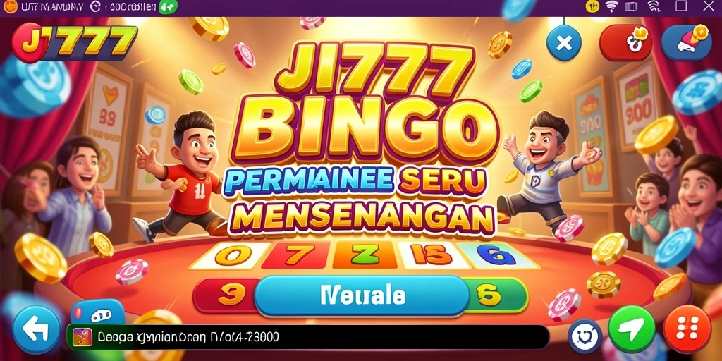 Tampilan gameplay JT777 yang menarik dan seru dalam permainan Bingo.